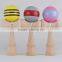 Heritage Stripe Kendama , Jumbo Bamboo Kendama For Wholesale For Children And Adult