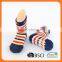 custom fancy design cotton anti-slip indoor flooring tube baby socks organic