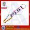 2*20cm Fashion design small carabiner short key strap on China market