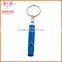 Promos Gifts Hot Selling Cheap Metal Whistle Keychain With Split Ring