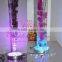 factory supplies round led under vase lamp for wedding
