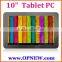 oem cheap 10 inch allwinner a33 tablet pc quad core super slim ebook tablet wifi bluetooth external 3g