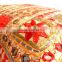 RTHCC-1 Kantha Patchwork flowers theme hot selling Gujarati embroidered cushion cover home decor Mirror Work jaipur