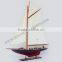 COLUMBIA YACHT, WOODEN CRAFT MODEL, HOME DECORATION ACCESSORIES
