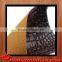Good quality crocodile grain bright leather with suede backing