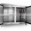 Shentop STCD-15S3 Double Doors Table Refrigerated Workbench Stainless Steel Prep Table