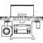 50T Single-side Automatic Feeding Auto-balance Precise Hydraulic Four-column Plane Cutting Machine/Die Cutting Machine