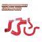 Silicone Radiator Hose Kit Coolant Pipe For Ford falcon EA EB 6CYL multi point fuel injection 91-93