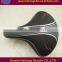 china manufactured 24 inch leather bike saddle with ISO9001
