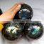 natural carved good color labradorite gemstone balls