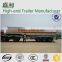 3 axles aluminium alloy fuel tanker trailer,fuel tanker semi trailer,feeds transport semi trailer