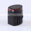 Universal multi travel adapter with usb port charger