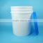 5 Gallon Plastic Paint Bucket with Pour Spout, 20L Lubricant Plastic Bucket with Handle, Oil Bucket