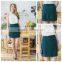 Elegant Design for office and party, lady skirt, New model of clothes women dresses direct from Thailand clothing manufactures
