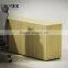 Fashion design high grade laminate office furniture u shaped desk