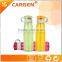 Custom 600ml tritan plastic sport straw water bottle
