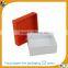 Orange paper packaging gift fancy jewellery box