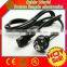 UK AC power cord BS1363, IEC C13 250V 13A