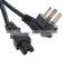 High quality Universal 3 Ports Australian Power Cord for Laptop AC Power Adapter.