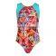 rhinestone sublimation gymnastics leotard for girls