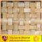 natural beige marble bones shape marble mosaic tile