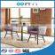 TB pink &grey fabric hotel room chair set
