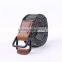 2016 Hot Sale Different Styles Mens Canvas Knitted Belt With Double Ring Buckle