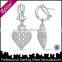 Turkish jewelry 925 sterling silver earrings, oxidized silver earrings