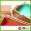 Set Top Box Set, 4 Pcs Bamboo Box Set