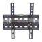 Adjustable sliding wrought iron steel tilting lcd led plasma metal tv mount bracket with vesa standard 300*300 up to 40kg load