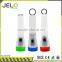 Ningbo JELO Hot sales Promotion Super Bright LED Glow Plastic Torch RED GREEN BLUE YELLO Flashlight