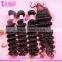  Wholesale 3 Bundles Weft And Lace Closures Russian Hair Extensions