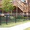picket steel fence/picket metal fence/pvc coated picket fence