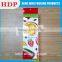 high quality delicate clear plastic crayon packaging box