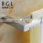 Zinc alloy bright double towel bar for home accessories Chrome finishing double towel bar