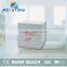 New cheap white cube LED wooden alarm clock for home decoration