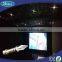 EP-012 RGBW stainless steel light end fitting in icicles shape