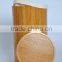 top quality manmade foldable round bamboo storage laundry basket