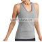 Women's Dri-More Built in Shelf Bra Racerback Tank Activewear Gym Sports