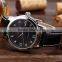 Kronen & Sohne Black Dial Analog Date Mechanical Leather Men's Watch