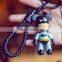 bear shape keychains, creative design keychains, creative design bear shape keychains manufacture