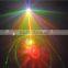 8*3W White Strobe + 5*3W RGBWY LED + RG Laser Light