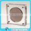 Thick plexi plaque case acrylic square box with hole