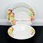 2016 hot selling Wholesale white hotel restaurant porcelain dinner set dinnerware