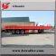 Sinotruck 3 axles 45tons drop sidewall cargo semi trailer