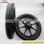 12" 14" 16" 20" trailer wheel with flat free polyurethane foam tyre