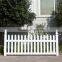 PVC Garden Picket Fence/White vinyl fence/ASTM standard