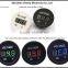 DC waterproof Round Voltmeter Digital only for car and motorcycle