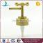 Customized golden plastic kitchenware accessories hand soap pump