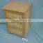 Good Design Wood Cabinet with Wicker Drawers